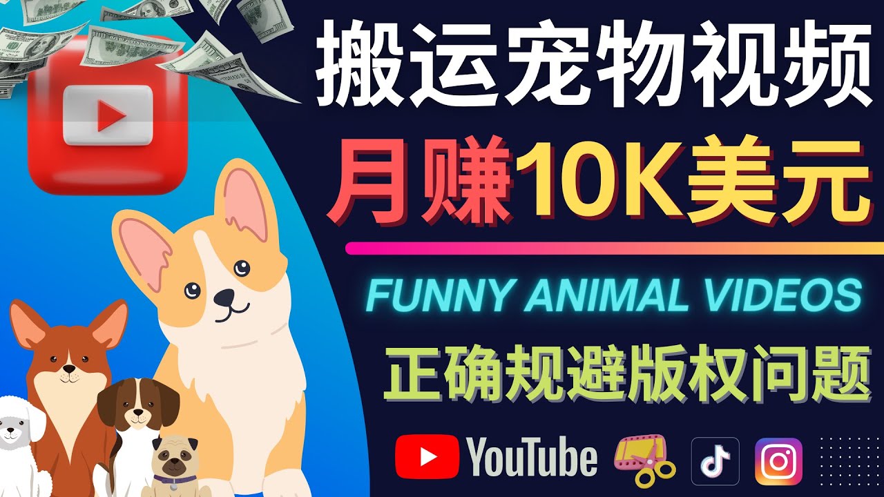 【副业项目4509期】搬运TIKTOK视频到YouTube，并进行二次创作，月赚1万美元以上-千一副业