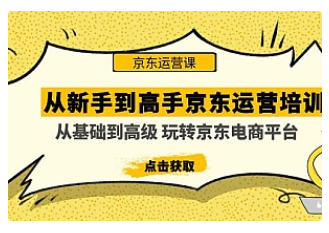 【副业项目5010期】从新手到高手京东运营培训：从基础到高级 玩转京东电商平台-千一副业