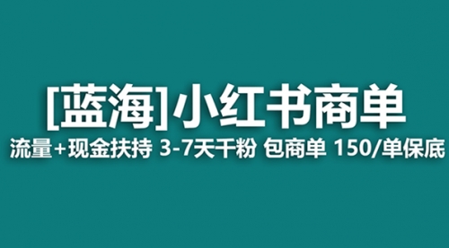 【副业项目8509期】最强蓝海项目，小红书商单！长期稳定，7天变现-千一副业