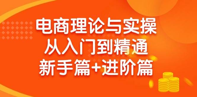 电商理论与实操从入门到精通 新手篇+进阶篇-千一副业